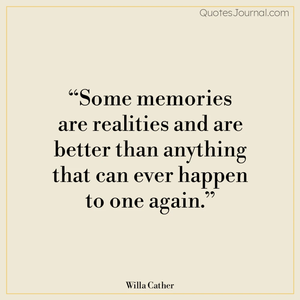 Memories quotes