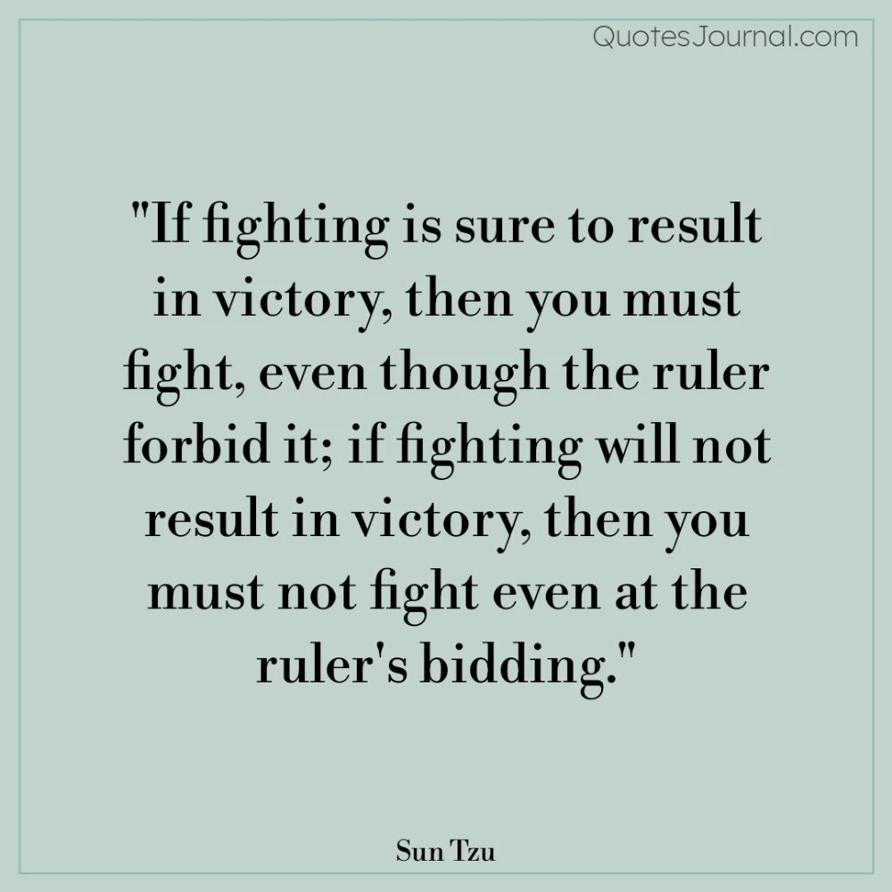 Sun Tzu quotes