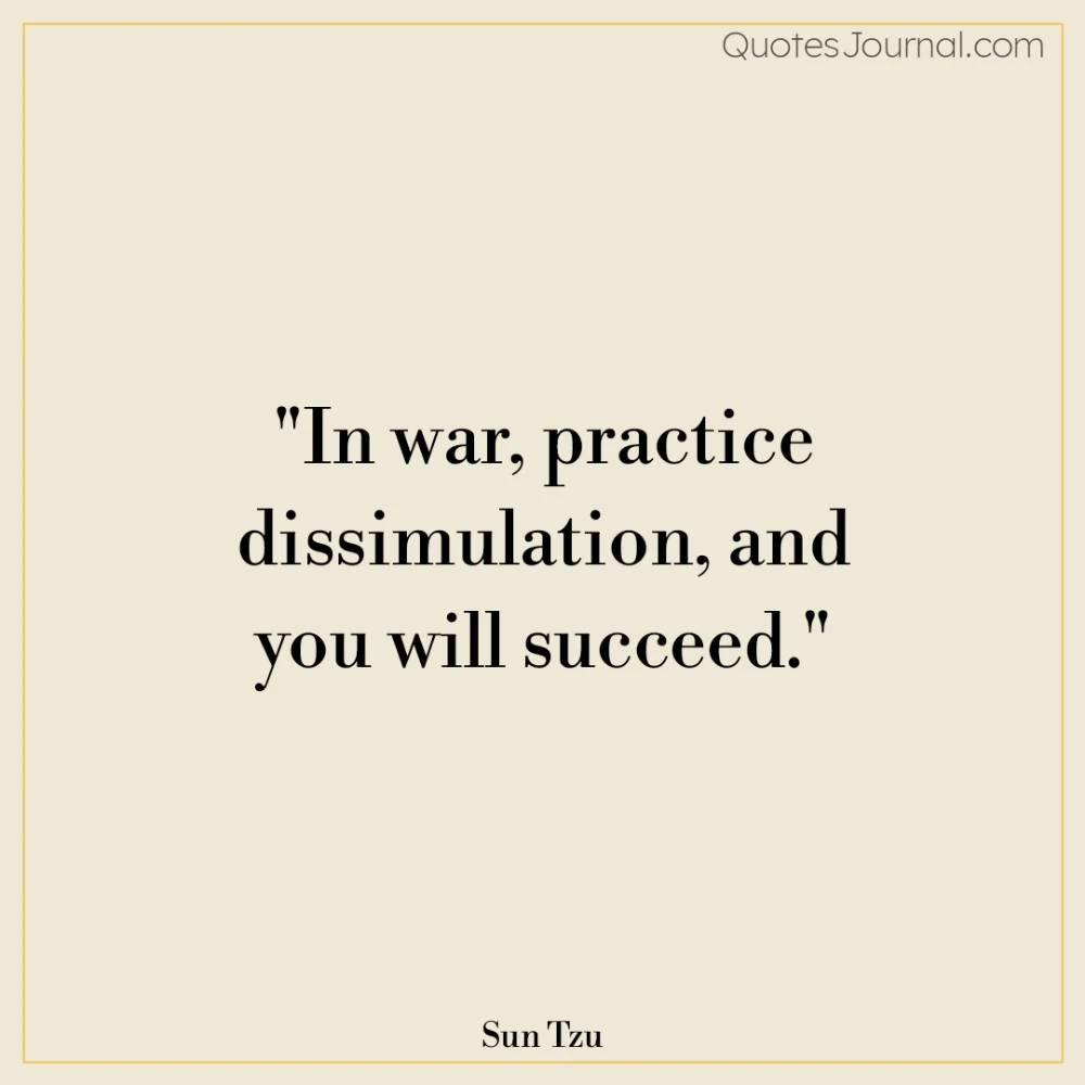 Sun Tzu quotes