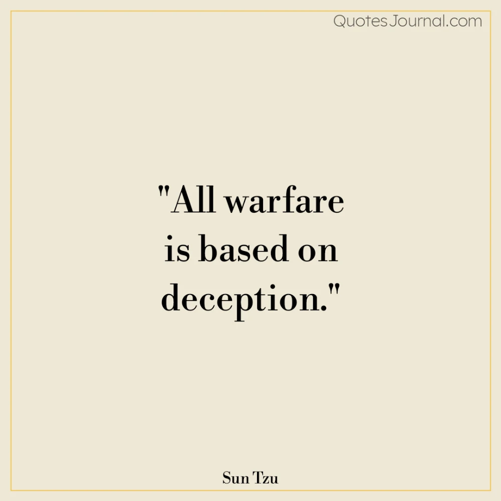 Sun Tzu quotes