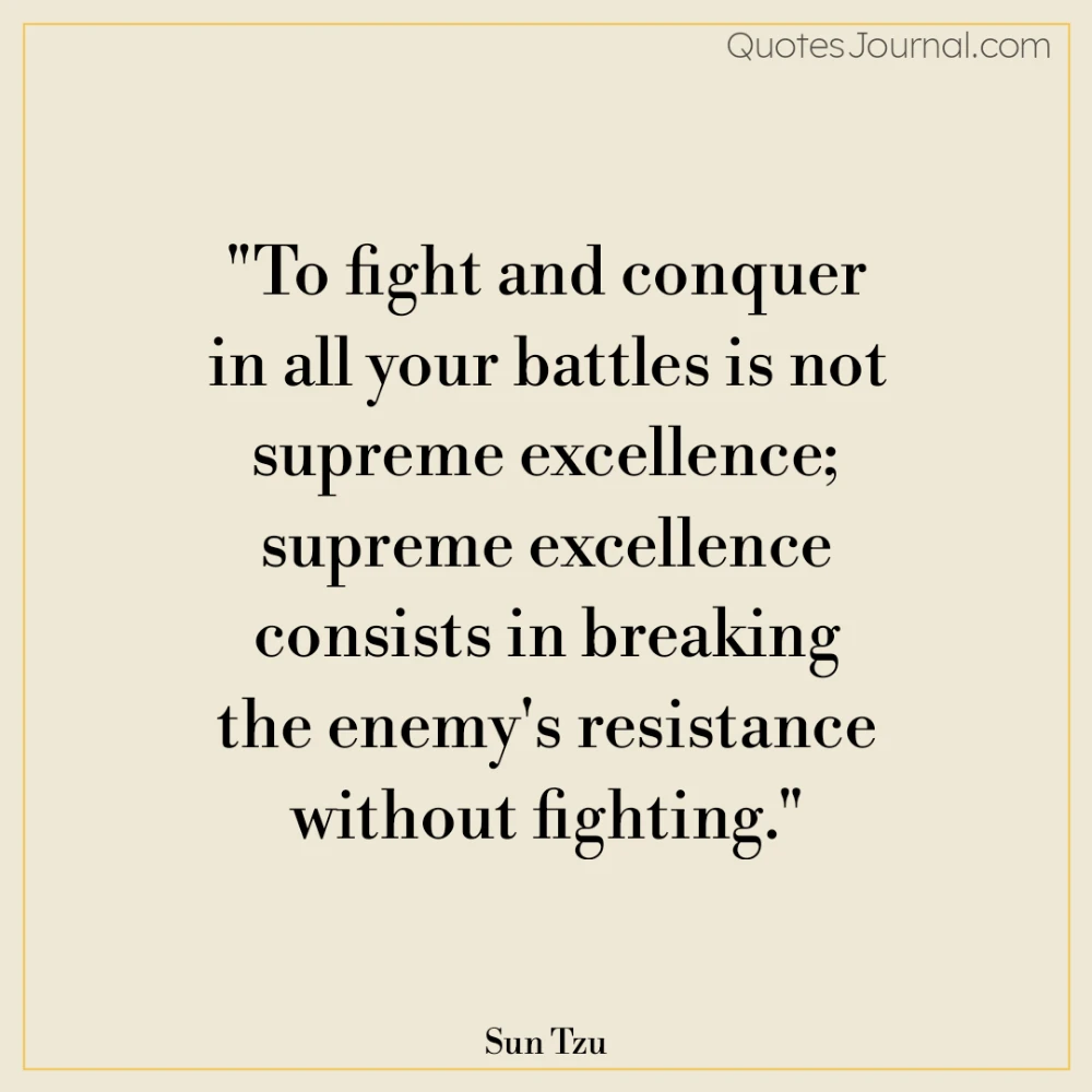 Sun Tzu quotes