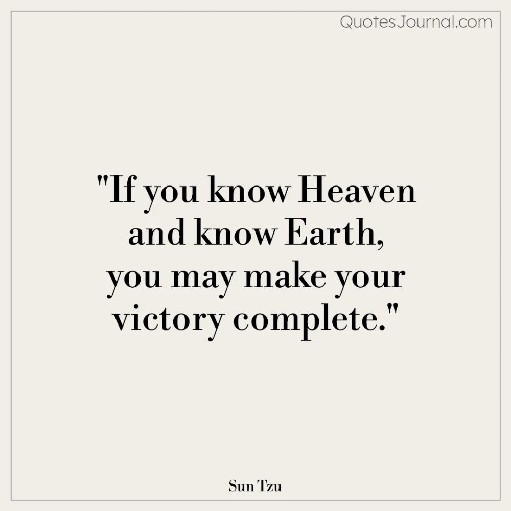 Sun Tzu quotes