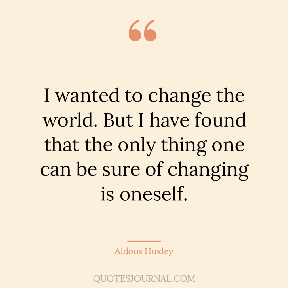 Quotes on change