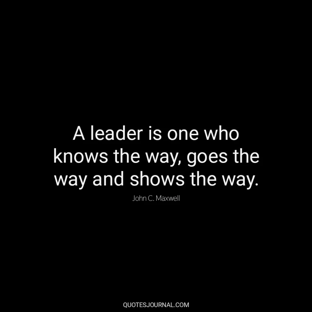 Leadership quotes